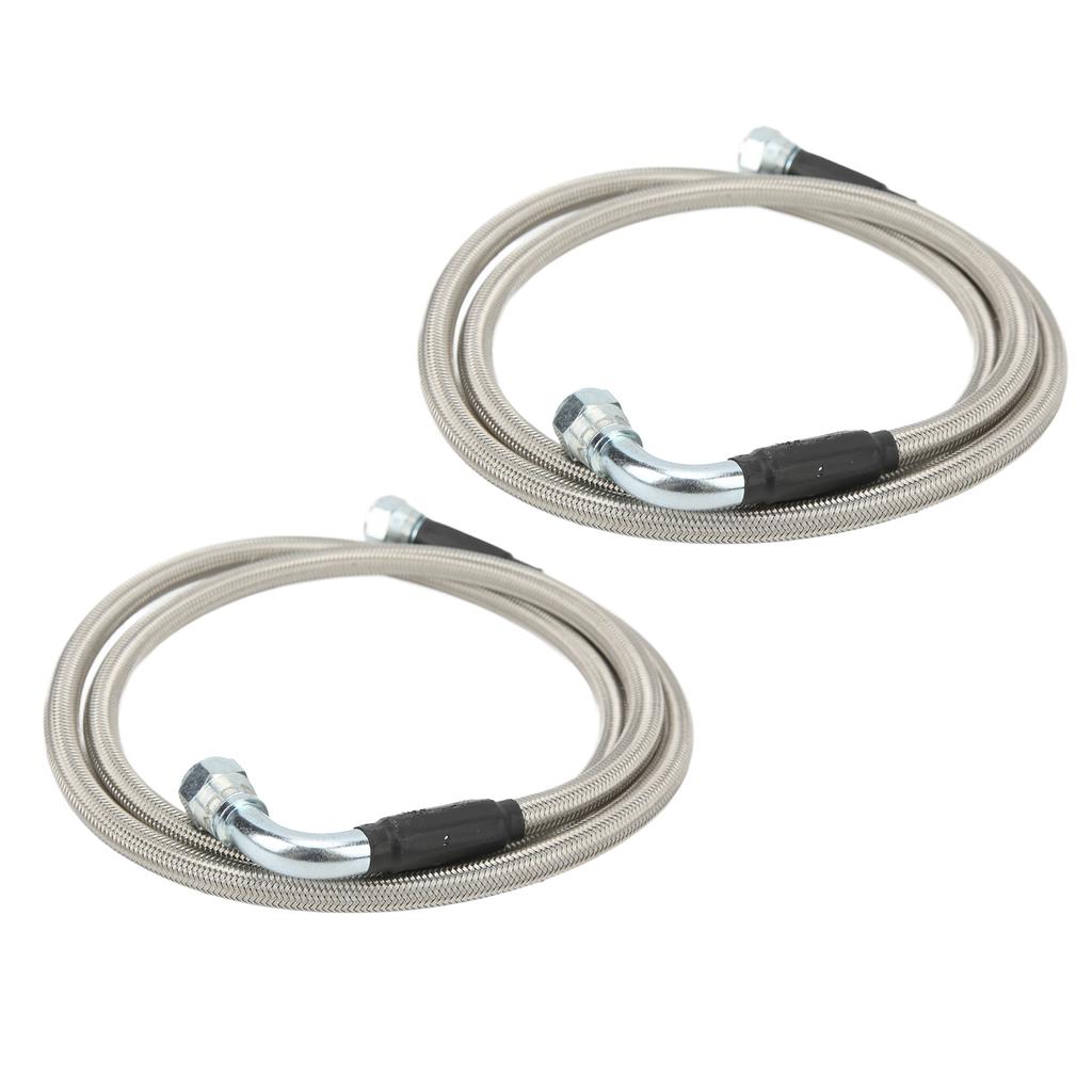 Transmission Cooler Hose Metal Cooling Lines Fitting Kit for TH350 700R4 TH400 4L80E