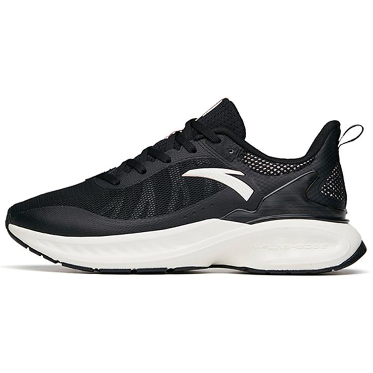 

New Anta Cushioning Anti-Slip Wear-Resistant Breathability Low-Top Running Shoes Women s Black Gray 122215518-1 36