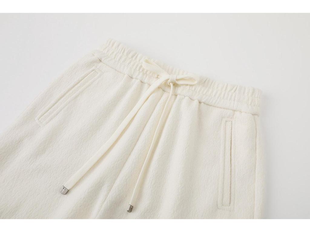 2025 Winter Damen High-Waist Kordelzug Lässige Fließende Hose