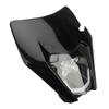 DC 12V Off Road Motorcycle Headlights High Brightness LED Headlamp with Fairing for Dirt Bike Light