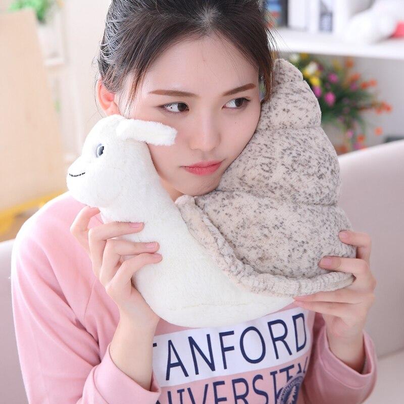 18 /22 /27cm Cute Simulation Sea Snailconch Plush Toys Staffed Ocean Animal Doll For Kids Kawaii Children Creative Birthday Gift
