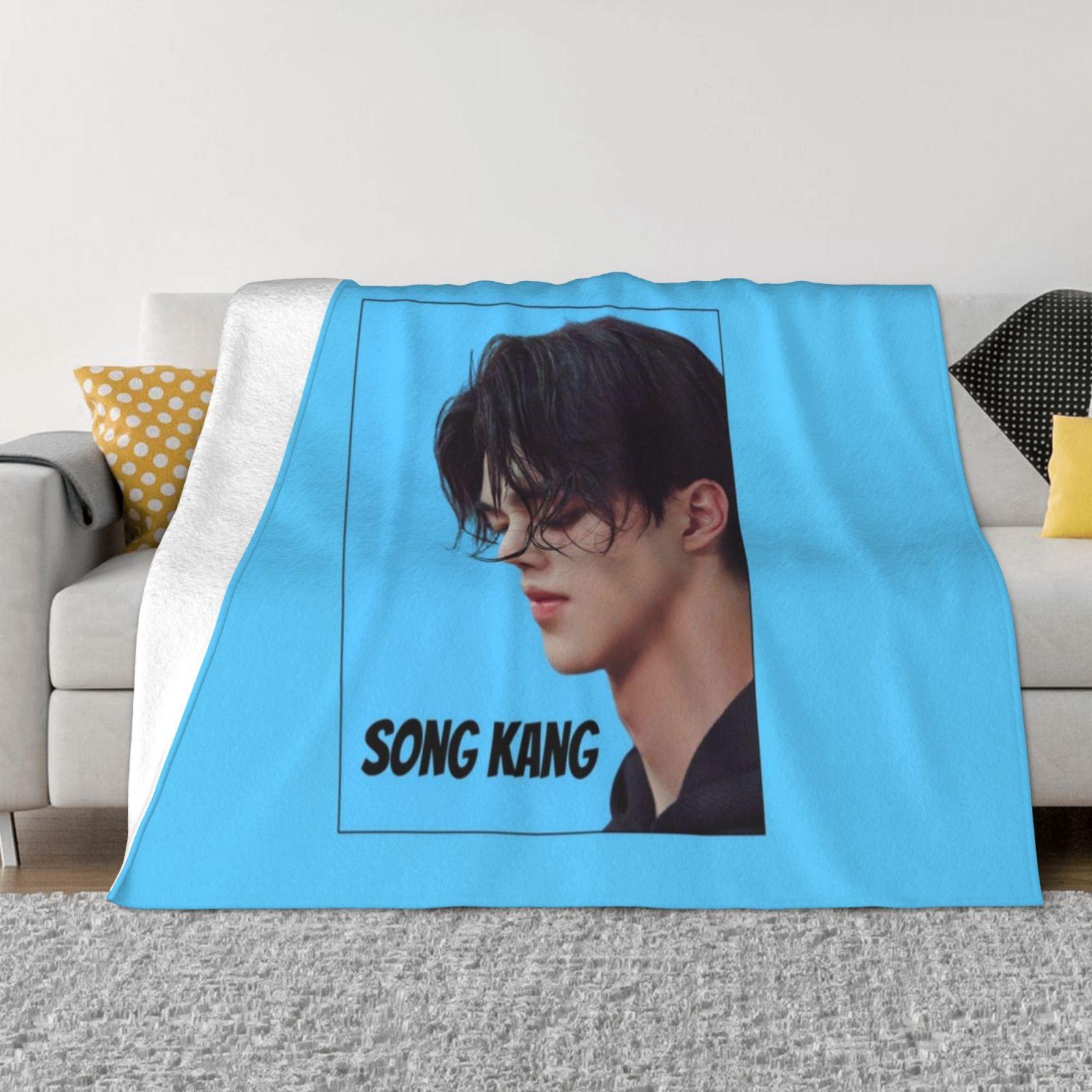 Сон Кан-Мой Демон Креативный Дизайн Легкое Тонкое Мягкое Фланелевое Одеяло Сон Кан Любовная Тревога Тем Не Менее Сладкий Дом Мой Демон 30x40in