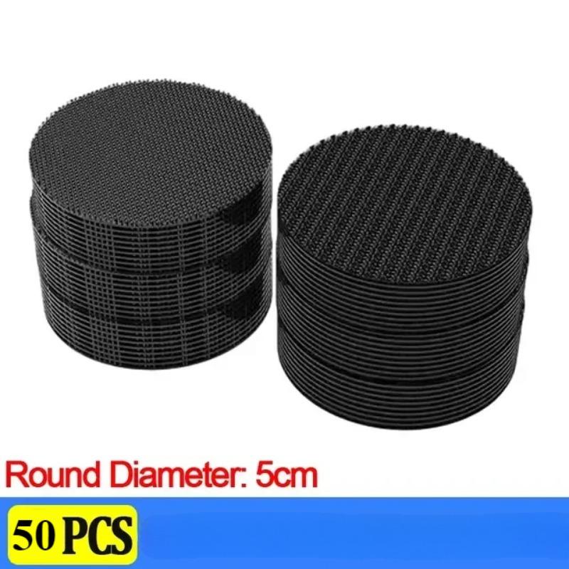 

Наклейки для фиксации ковров 50/1 шт. Двойные высокоадгезивные фиксирующие автомобильные заплатки нескользящий коврик для дома коврики для ног нескользящие ленты для захвата новые Rotundity(5*5CM)*50PCS