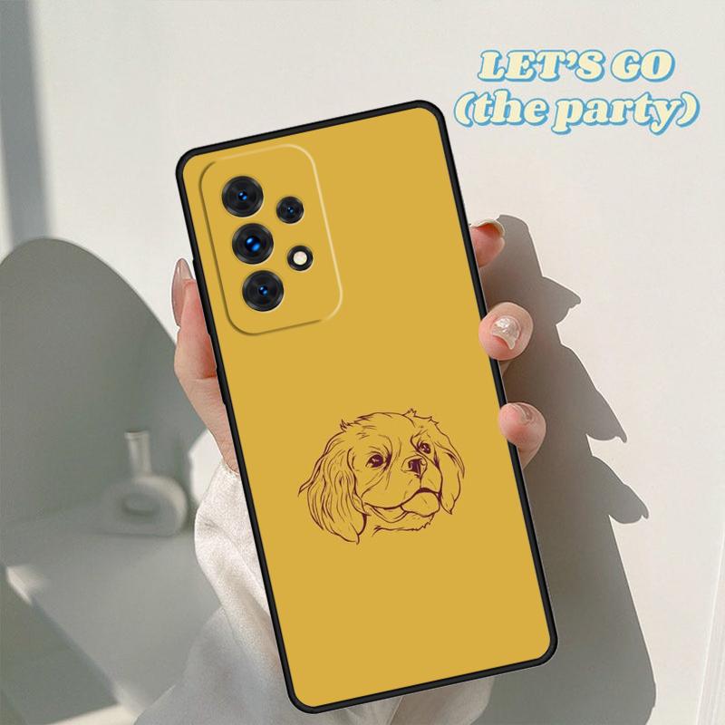 Cavalier King Charles Spaniel Phone Case For Samsung A42 A31 A40 A51 A71 A32 A80 A91 A52 A72 A73 A20e A21S A50 A70 A11 A12 Cover