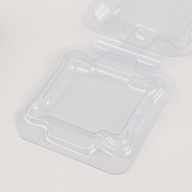 10Pcs Cpu Box Cpu Plastic Protective Case Cpu Clamshell Tray Case Container