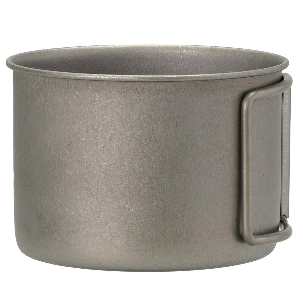 EVERNEW ZARAZARA 220 FH Mug Titanium Single Wall Mug 220ml Antique Finish ECAL757 Made in Japan 42g (Tsubame-Sanjo)
