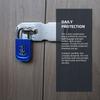 Secure Dormitory Cabinet  Padlock Anti-theft Luggage Combination Lock  Travel Outdoor Tools