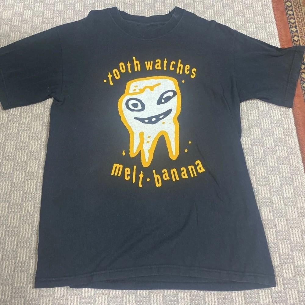 Melt Banana Tooth Watches Album Band Gift For Fan S to 5XL T-shirt Unisex T-Shirt S