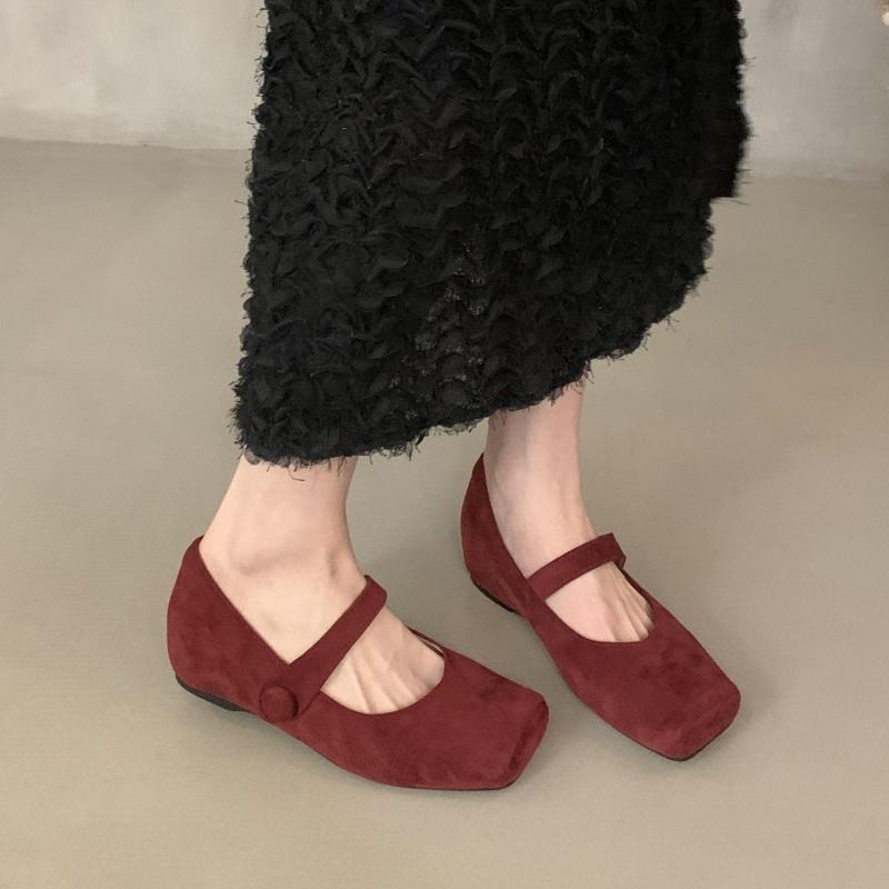 Fashion Bailamos 2025 Spring Brand Women Flats Soft Leather Eelgant Dress Shoes Square Toe Shallow Slip On Ladies Casual Ballet Shoes