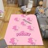 Custom 1Pc Piglet'S Butterflies Adventure Rug Office Carpet Indoor Outdoor Entrance Doormat Nonslip Soft And Comfortable Living Room D916359