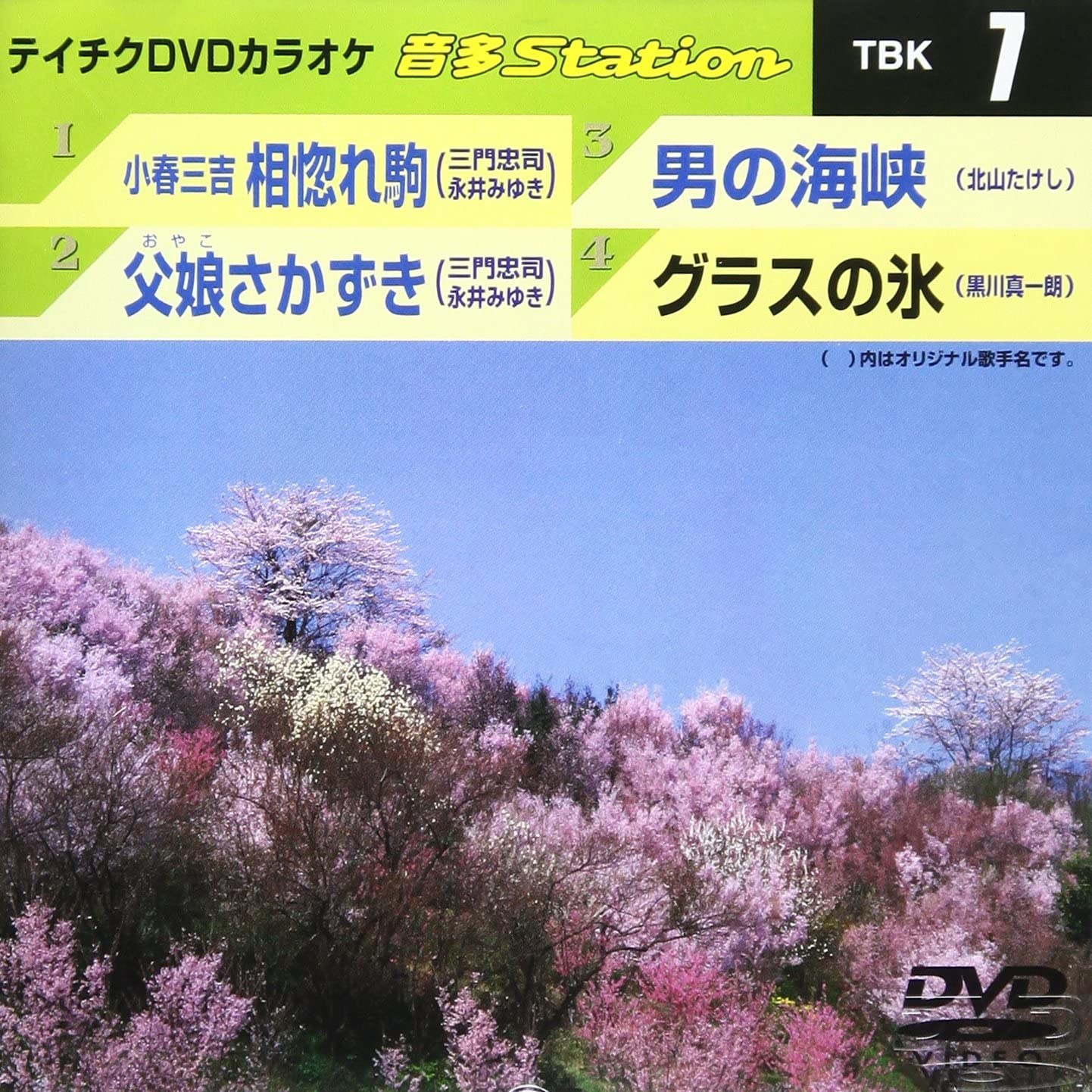 

DVD - Teichiku DVD Karaoke Otona Station TBK7 Japan ObiMusic Video Used