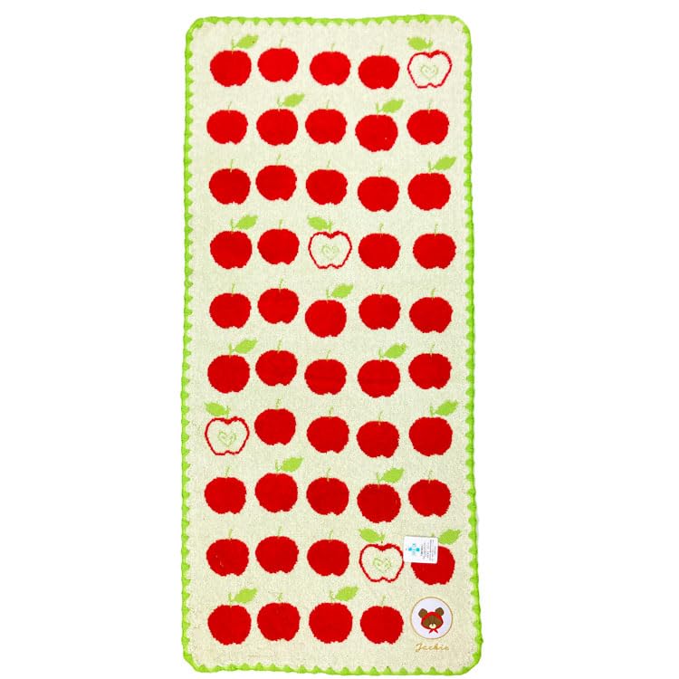 Marushin Face Apple Garden Antibacterial and 4335025300 Towel, "The Bears' School" Jackie, Cotton, Deodorizing,