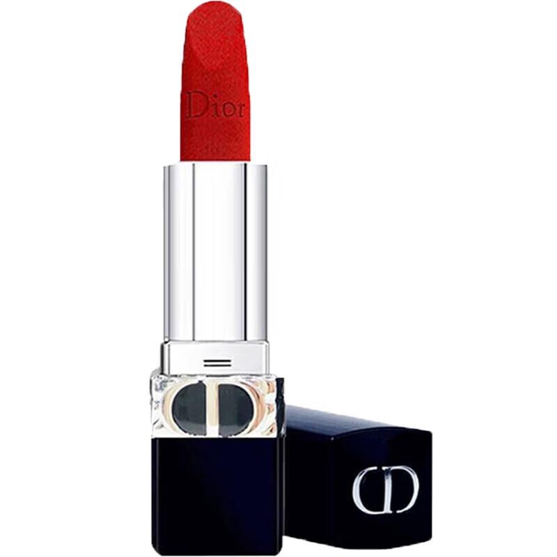 SLEK PROKONO Красная помада Rouge Dior - Бархатная 999# (Пробник 1,5 г)