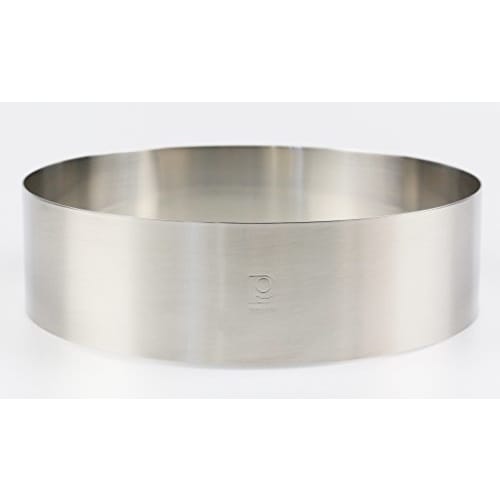 PEARL METAL EE Sweets Stainless Steel Circle Mold, 15cm, D-4928