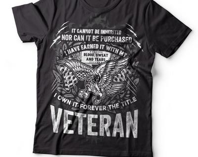 US Army Veteran T-Shirt: Patriotic Gift Tee