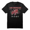 Rock Band Led Zeppelin T-Shirt Unisex und Damen Sommer Gothic Kleidung Mode Lässig Rundhals Kurzarm Top Streetwear