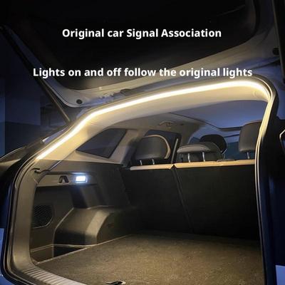 High-end Car High Brightness Trunk Ambient Light Interior Decoration LED Wiring Light Free Tail O1O6