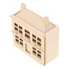 1:12 Miniature Dollhouse Villa House DIY Ornament Child Doll Furniture Toy Wooden House Villa Model
