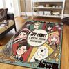 SPY FAMILY Living Room Carpet, Bedroom Decor, Home Cool Movie Mat Play Floor Mat -HE57