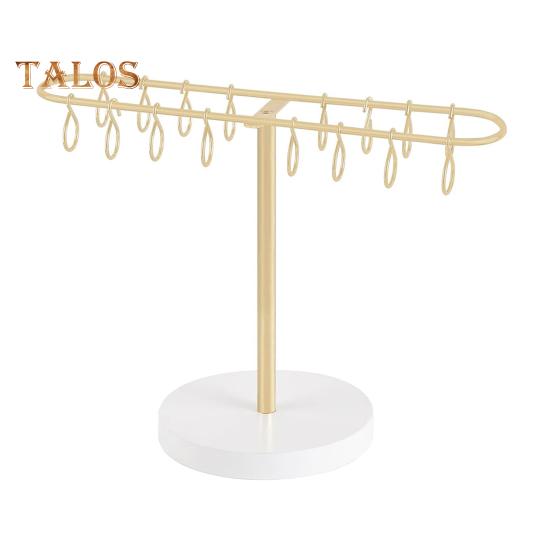 

Металлический держатель-зажим для волос с когтями, прочный, 16 держателей для волос, туалетный столик для ванной, спальни, женщин, девочек, подставка для хранения аксессуаров для волос золотистый