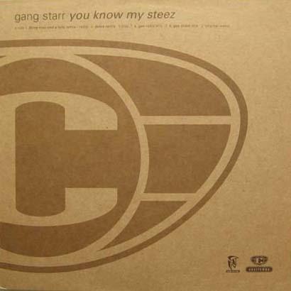 

12inch Record GANG STARR You Know My Steez UK Remixes 12COOLDJ337 Cooltempo 1998 UK Rap HipHopRB Used