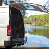 Magnetic Mosquito Screen for SUV, Vans & RV- Adjustable Sunshade & Insect Protection Tailgate Net with Easy Install