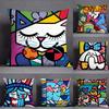 B-Brittos Pillow Case Square Double-Sided Printing Short Plush Sofa Cushion Cover Bedroom Bedside Pillow