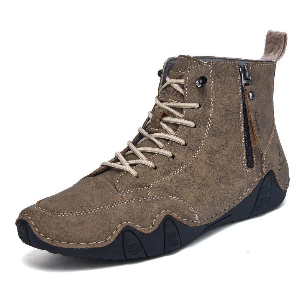2025 Men's High-top Octopus Martin Boots - Casual Large Size Short Boots & Boat Shoes