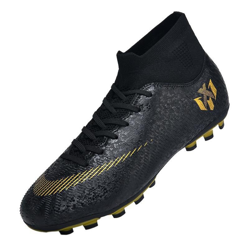 Training European Cup Nailed Sneakers 2025 Football Shoes Male Students Grass Spike Competition Lightweight and Cheap