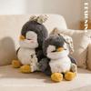Cute Couple Doze Penguin Plush Pillow Stuffed Toy Soft Fluffy Cartoon Animal Home Decor Kids Birthday Gift