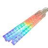 Solar LED Meteor Shower Lights: Colorful Outdoor String Lights for Christmas and Festivals.