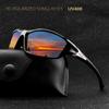 UV400 Sunglasses Outdoor Riding Windproof Sport Ultra Light Comfortable Retro Fashion Men Women UV Resistant Glasses