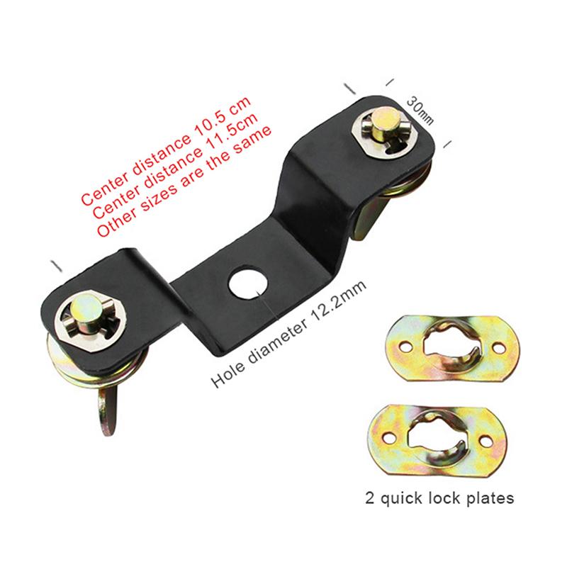 Heavy Duty Quick Lock Pitch Clamp 50KG Load Bracket Hook for LED Beam Moving Head Stage Commercial Event Lights