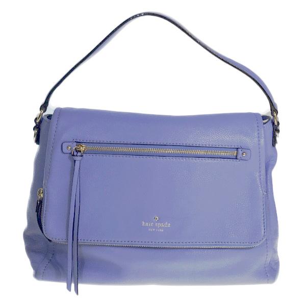 Kate Spade Calfskin 2WAY Shoulder Bag Calfskin blue Women Used