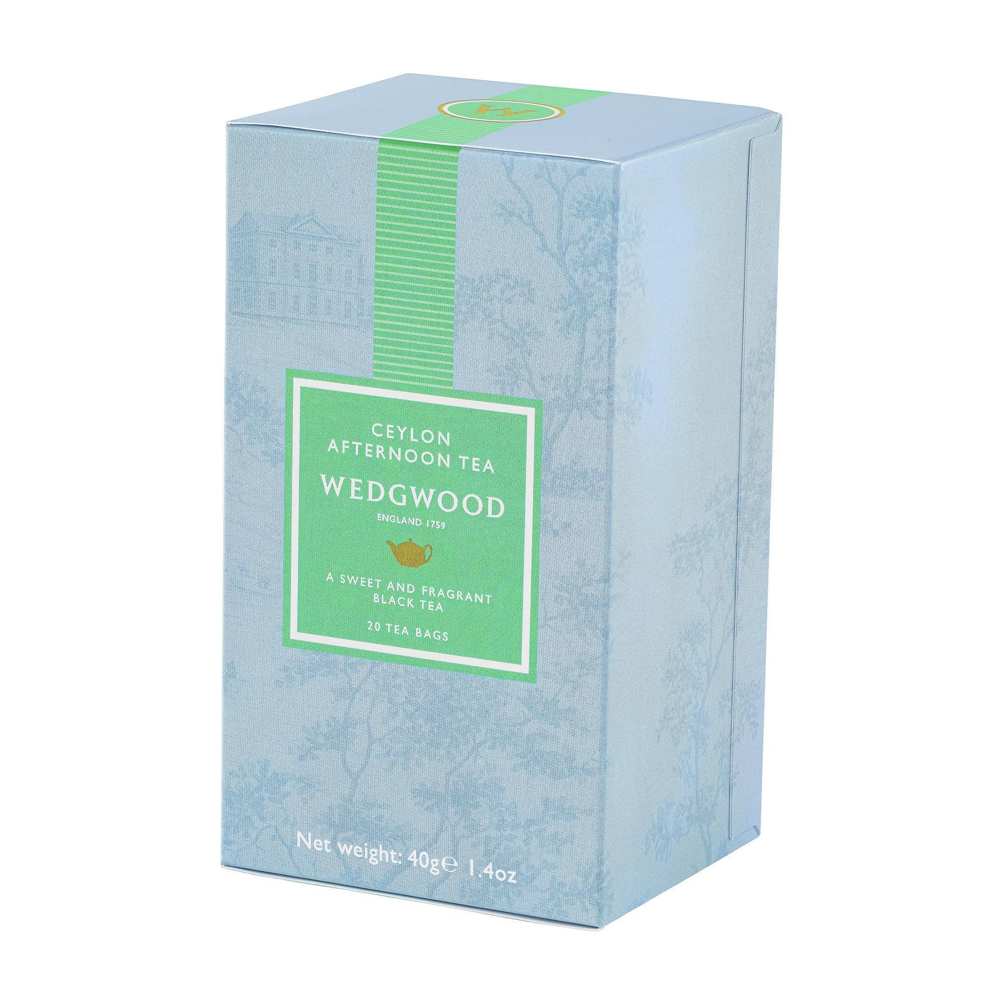 

Чайные пакетики Wedgwood Ceylon для послеобеденного чая 20 шт. [Индивидуальная упаковка]