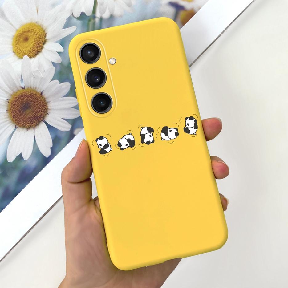 For Samsung Galaxy A55 Case A15 A25 A35 5G Stylish Candy Painted Cover Soft TPU Phone Case For Samsung A15 Galaxy A25 2023 Shell