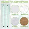 3 Pieces Replacement Heads for the Combi / Clean Twist M Micro Duo Mop Replacement 42 x 15cm Kit for all floors, strong decontamination
