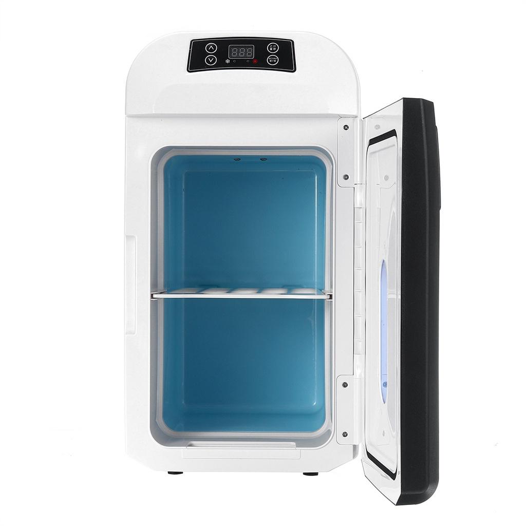 -18-65°C Mini Fridges Portable Food Drink Freezer Cooler for Car HomeOutdoor 220V 60-70W 35L Car Home Auto Refrigerator