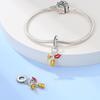 Beautiful copper Tea Cup Wine Cup Beer Coffee Cup Bottle Charm Bead Charms Compatible With Do It Yourself Bracelets Necklaces Lovely Gifts