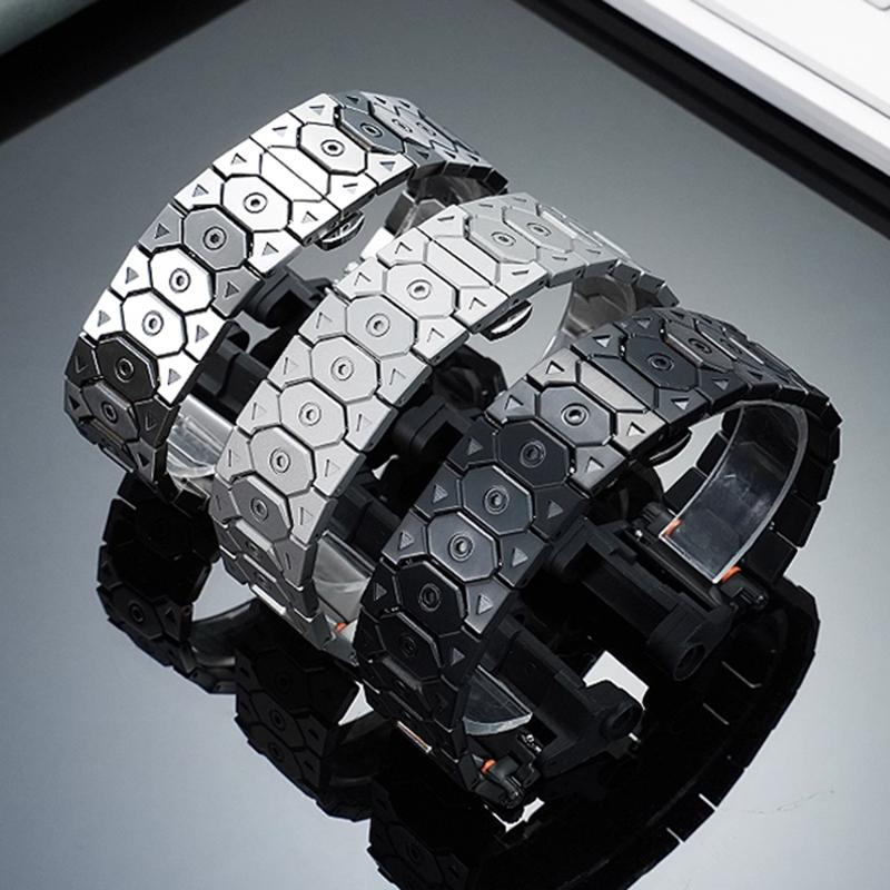 For CASIO Sixth Generation Frogman 3445 GWF-D1000B Series Modified Steel Strip Metal Stainless Steel Trendy Watch Strap