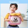 Childrens Kindergarten Animal Pattern Oxford Cloth Backpack With Padded Shoulder Straps For School Use