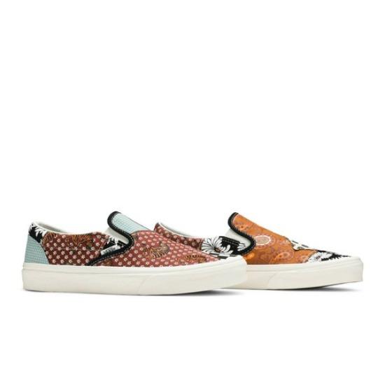 Vans Classic Slip-On 'Tiger Patchwork' VN0A4U381IO Men's Shoes