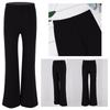 Kids Boys Jazz Dance Performance Pants: Classic Stretchy Boot Cut Trousers for Stage Show & Competition Outfit