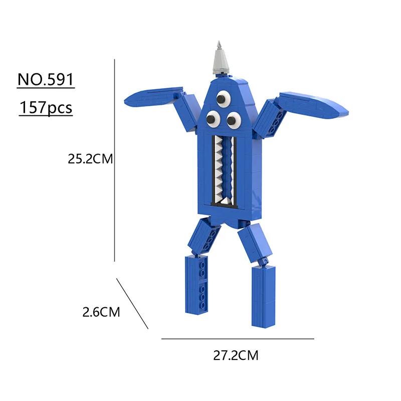 

Игрушки для детского сада Monster Building Blocks Garten of Banban Сборка мелких деталей Building Blocks Детские подарки