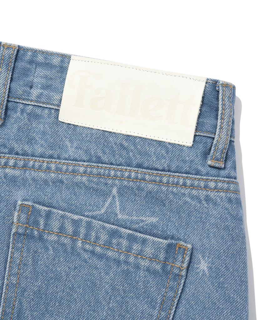 Pallet Stella Denim Skirt Blue