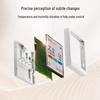 Yúnqín Large Screen Indoor Temperature Humidity Monitor Clock