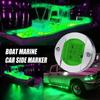 6LED Round Truck Edge Light 12V Round Trailer Trailer Signal Light 24V