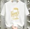 Summer RoundNeck AmericanStyle Cool And Stylish Pure Cotton ShortSleeved TShirt For Young Unisexs Ins Streetwear Top
