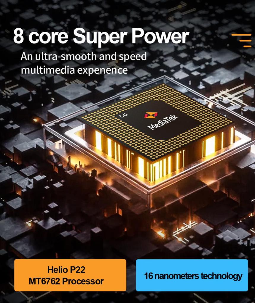 BDF 10,1 Zoll Y7 Android 13 Tablet 8GB RAM 256GB ROM 4G Netzwerk 3G 4G Lte Simkartennetzwerk 8000mAh