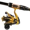 Sougayilang Fishing Rod Set Mini Telescopic Carbon Fishing Rod and Spinning Fishing Reel Combos